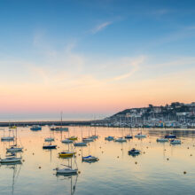 The fishing port of Brixham in South Devon